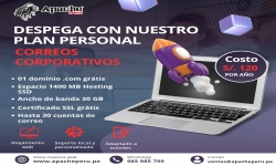Tu propio correo corporativo con Apache Perú